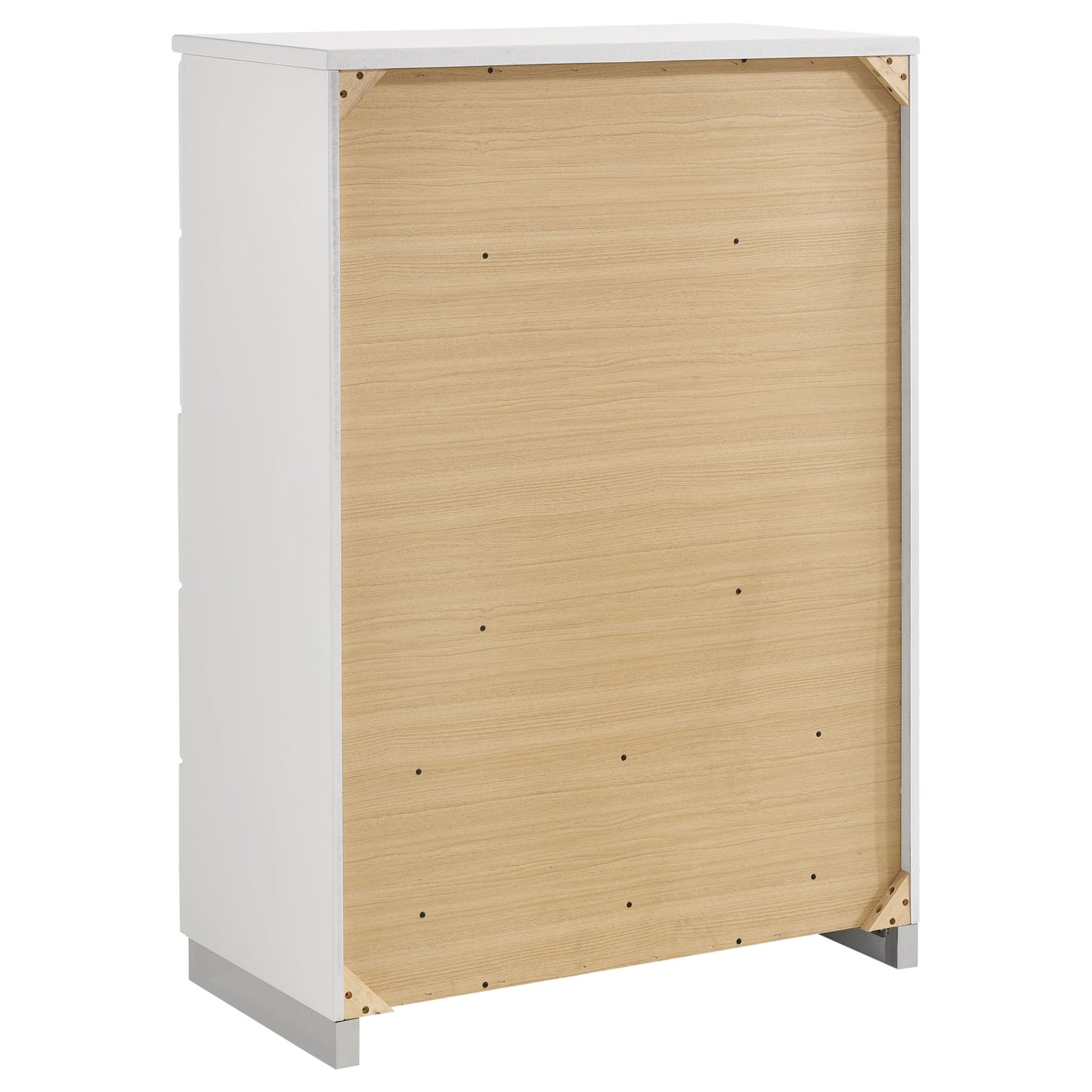 Felicity 5-piece California King Platform Bedroom Set White