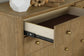 Arini 4-piece California King Bedroom Set Cream and Sand Wash