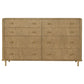 Arini 5-piece California King Bedroom Set Cream and Sand Wash