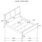 Arini 5-piece California King Bedroom Set Cream and Sand Wash