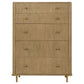 Arini 5-piece Queen Bedroom Set Cream and Sand Wash