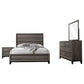 Watson 4-piece Eastern King Bedroom Set Grey Oak