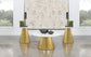 Avon 3-piece Marble Top Coffee and End Table Set White
