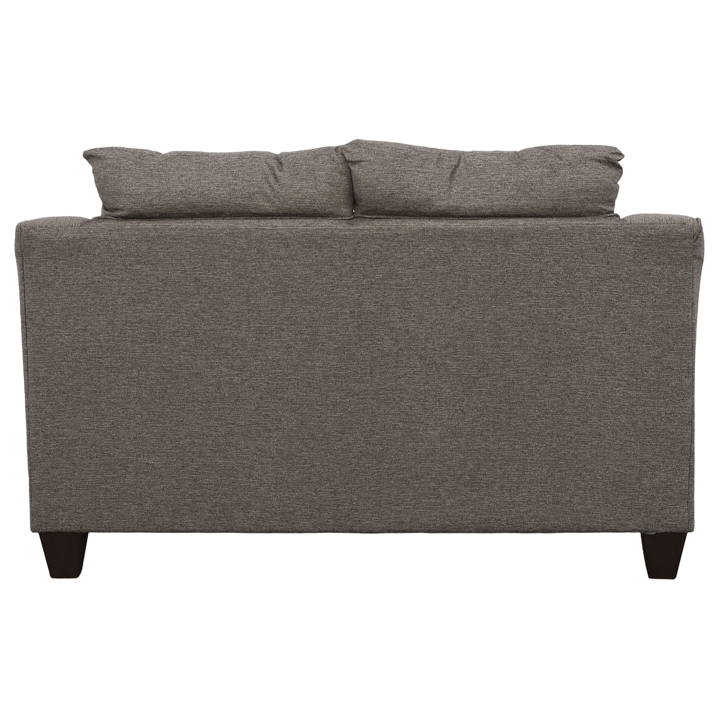 Salizar 3-piece Upholstered Flared Arm Sofa Set Grey