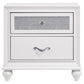 Barzini 4-piece Eastern King Bedroom Set White