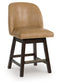 Neymorton UPH Swivel Barstool (2/CN)