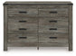 Frandern Six Drawer Dresser