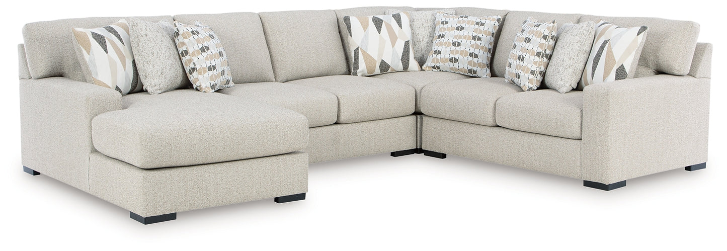 Laurelgrove 4-Piece Sectional with Chaise