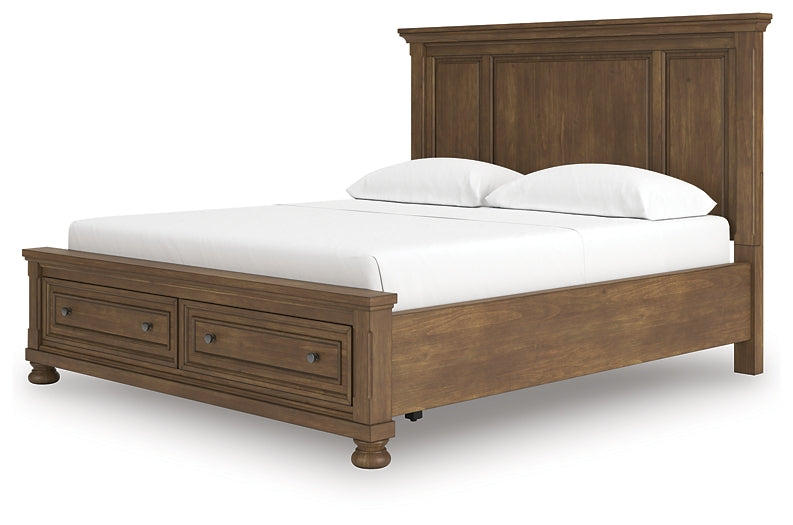 Feddinger California King Panel Storage Bed