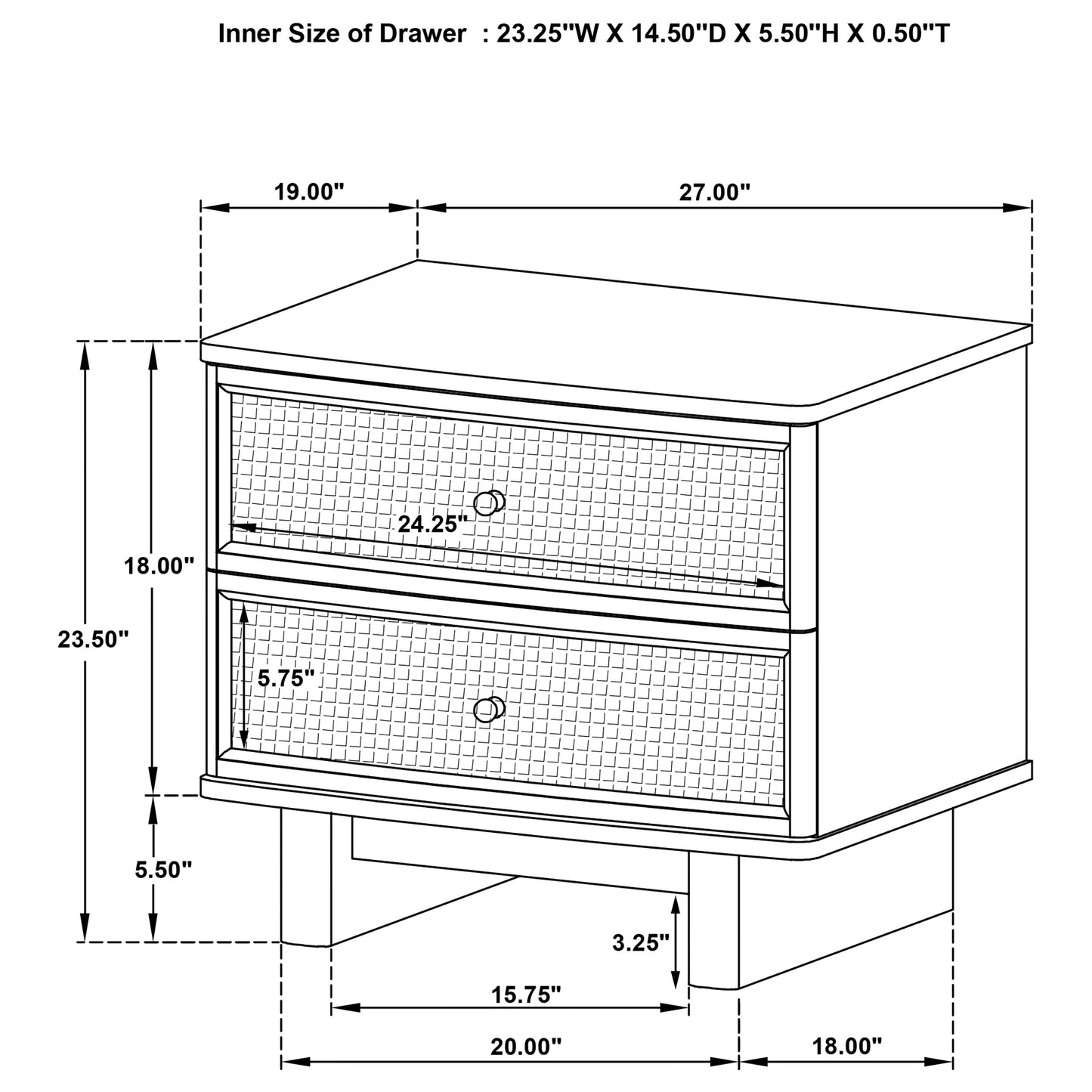 Kailani 5-piece California King Bedroom Set Beige Oak