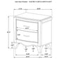 Revello 5-piece California King Bedroom Set Washed Mango