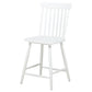 Andrews Windsor Counter Height Dining Side Chair White (Set of 2)