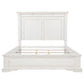 McKinney Queen LED Light Panel Bed Vintage White