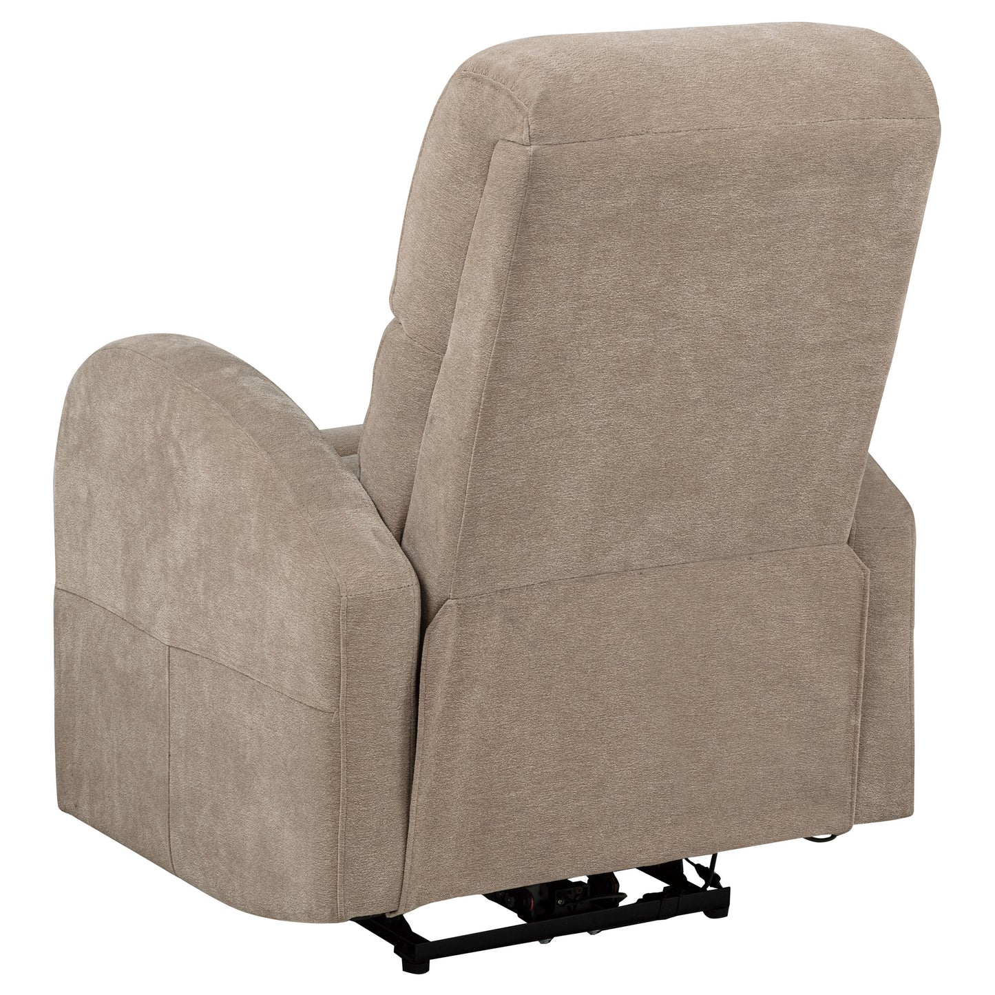 Grant Fabric Upholstered Power Recliner Chair Camel