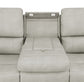 Brickston 3-piece Triple Power Reclining Sofa Set Grey