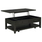 Payne 48-inch Mobile Lift Top Coffee Table Distressed Java