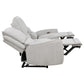 Sylmar Chenille Upholstered Power Reclining Sofa Dove Grey