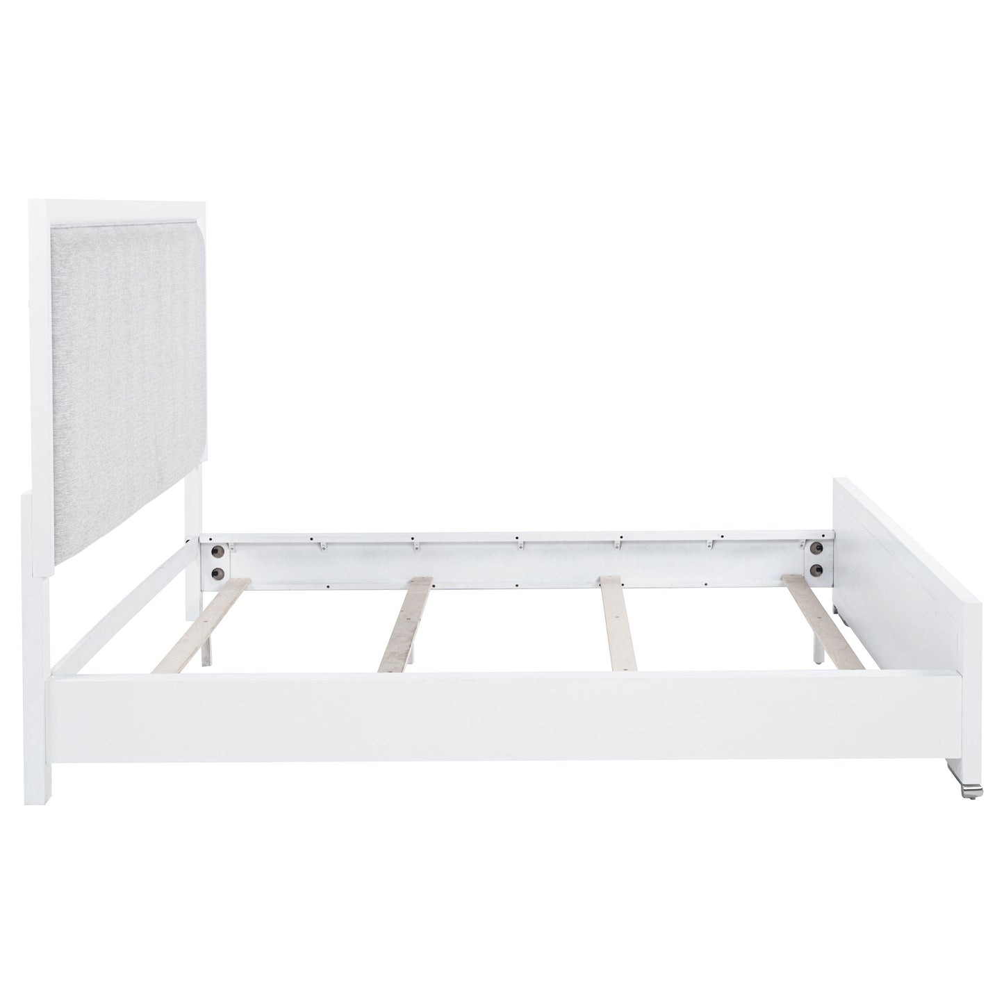 Gracemont 57-inch California King Panel Bed Grey and White