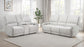 Sylmar 2-piece Chenille Power Reclining Sofa Set Dove Grey