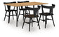 Gretlynn Dining Table and 4 Chairs