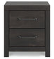 Hollivern Queen Panel Bed with Mirrored Dresser, Chest and Nightstand