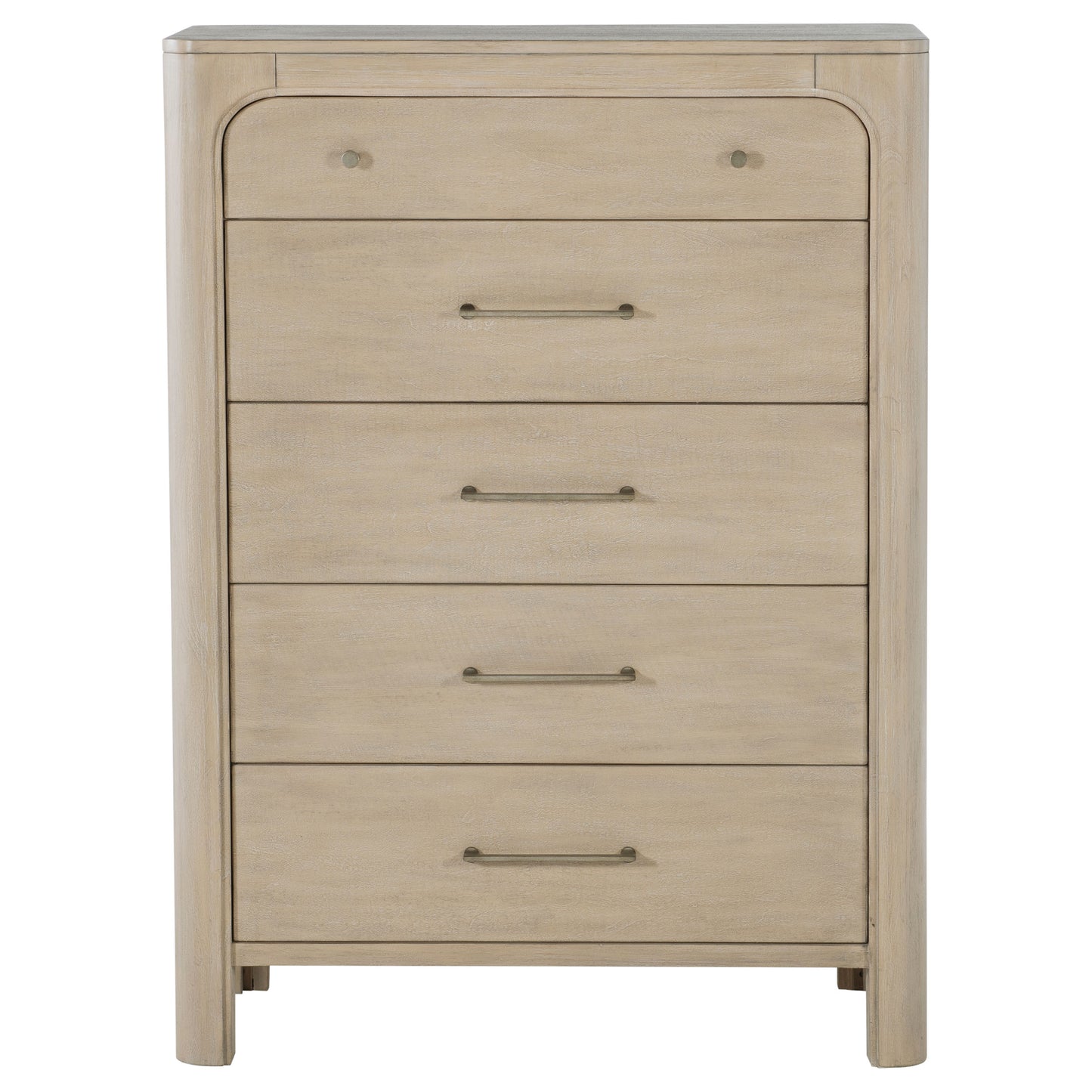 Solano 5-drawer Bedroom Chest of Drawers Weathered Mango