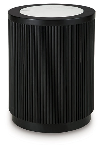 Grayman Round End Table