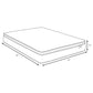 Hayes 11-inch Twin Pillow Top Memory Foam Hybrid Mattress