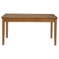 Atwood 5-piece Rectangular Wood Dining Set Warm Brown