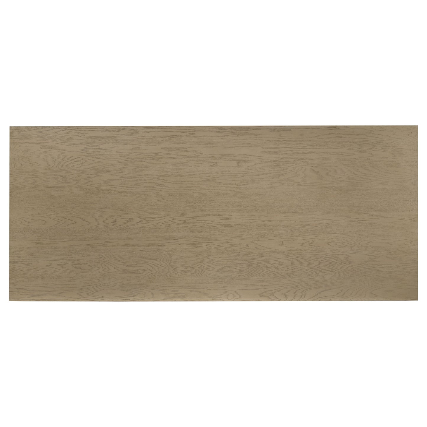 Decker 7-piece 82-inch Rectangular Dining Set Black and Natural Oak