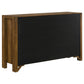 Adderley 4-piece Eastern King Bedroom Set Warm Brown