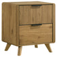 Bennett 4-piece Eastern King Bedroom Set Light Oak