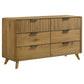 Bennett 5-piece Eastern King Bedroom Set Light Oak