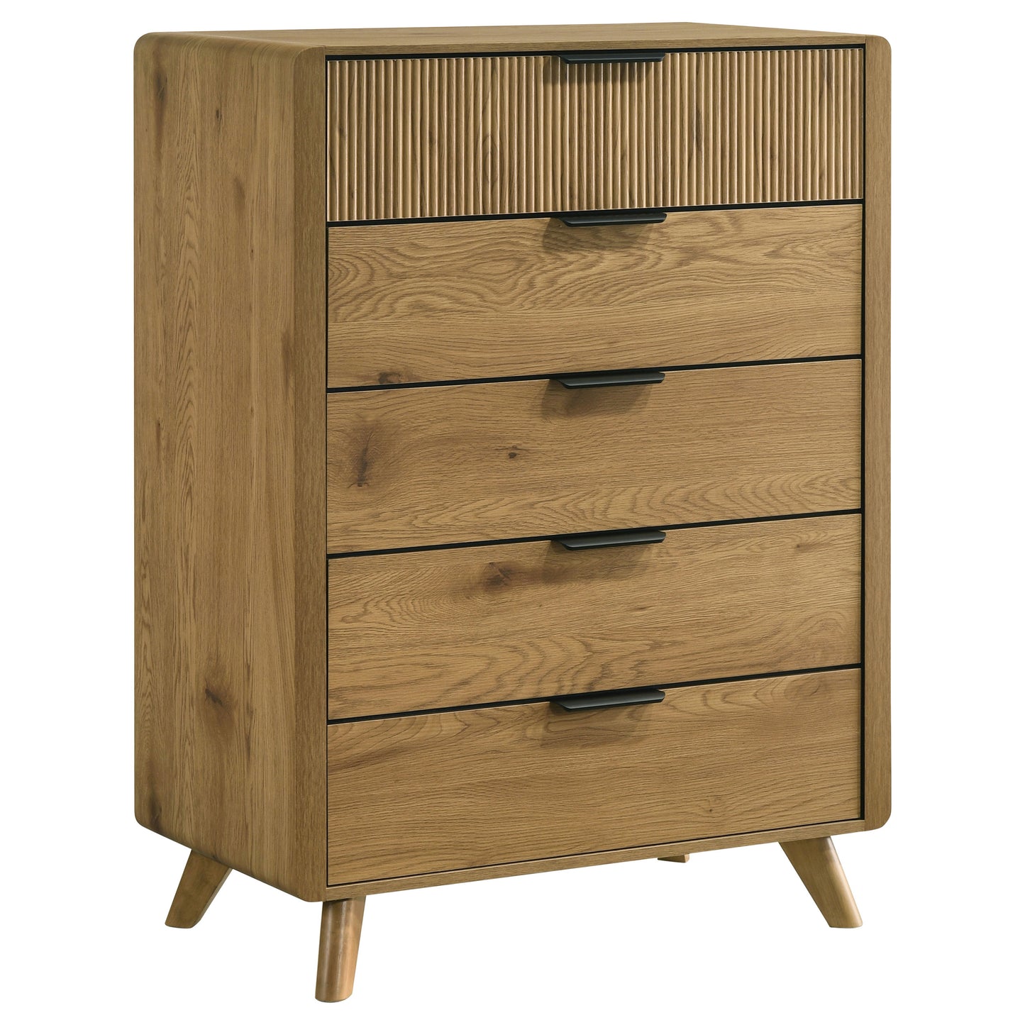 Bennett 5-piece Eastern King Bedroom Set Light Oak
