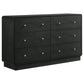 Cavelle 5-piece Full Bedroom Set Black
