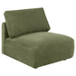 Elysia 6-piece Fabric Upholstered Modular Sectional Sofa Green
