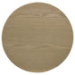 Hamlyn 43-inch Round Wood Counter Height Dining Table Natural Oak