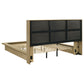 Hendricks 5-piece Eastern King Bedroom Set Light Oak