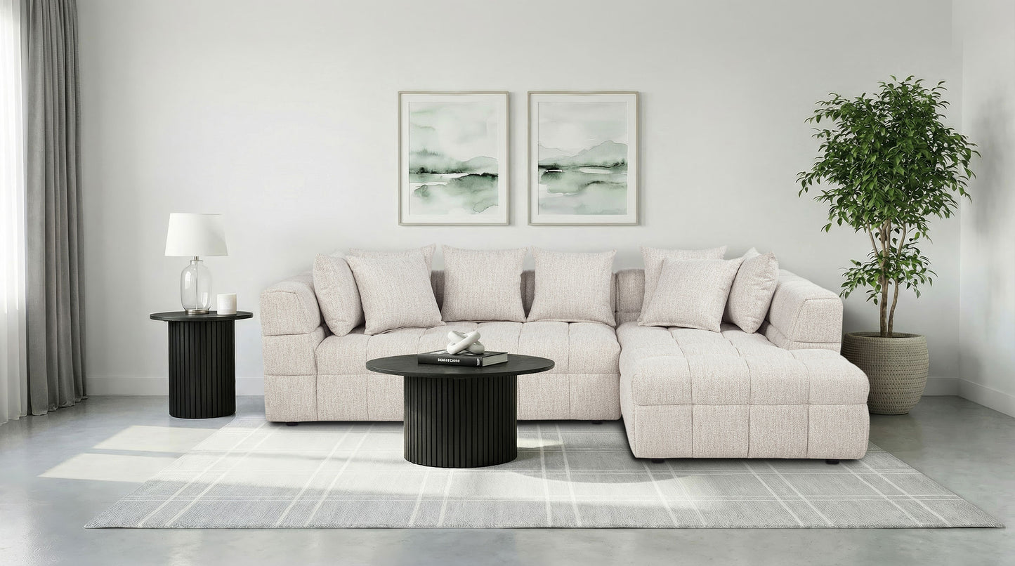 Amara 2-Piece Upholstered Sectional Sofa