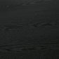 Hamlyn Round Fluted Occasional Side End Table Black