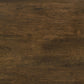 Hamlyn Round Fluted Occasional Side End Table Walnut