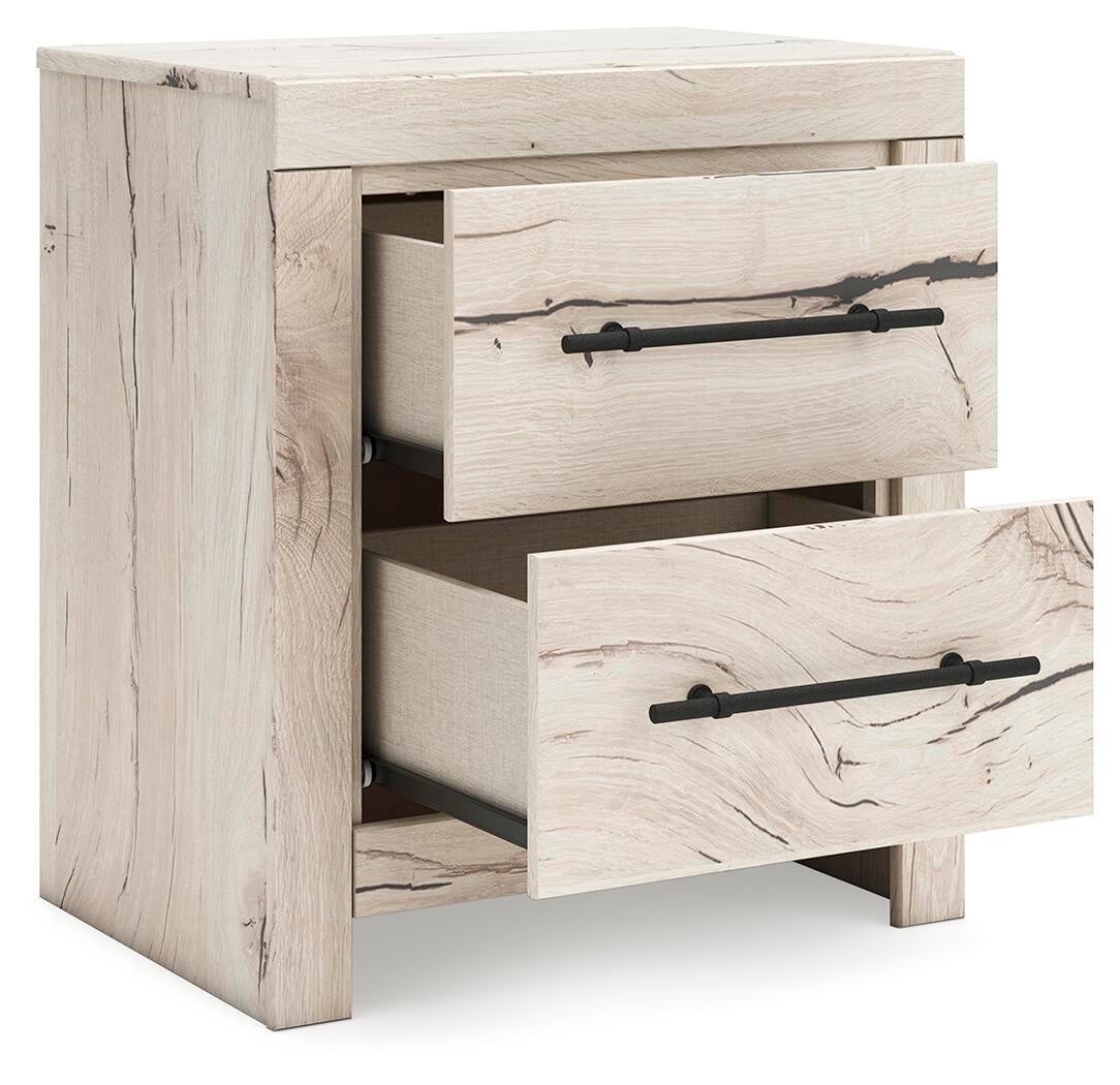 Lawroy Queen Panel Bed, Dresser, Mirror, Chest and Nightstand