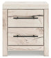 Lawroy Queen Panel Bed with Storage, Dresser, Mirror and Nightstand