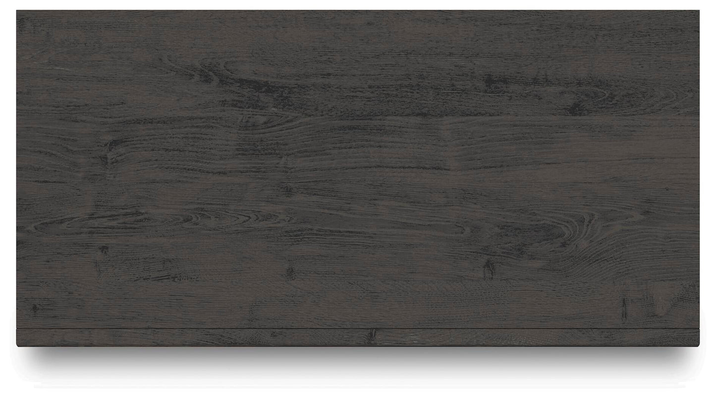 Fraluna King Panel Bed, Dresser, Mirror, Chest and Nightstand