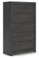Fraluna Queen Panel Bed, Dresser, Mirror, Chest and Nightstand