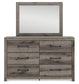 Urbanoore Twin Panel Storage Bed, Dresser, Mirror and Nightstand