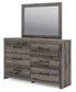 Urbanoore Full Panel Storage Bed, Dresser, Mirror and Nightstand