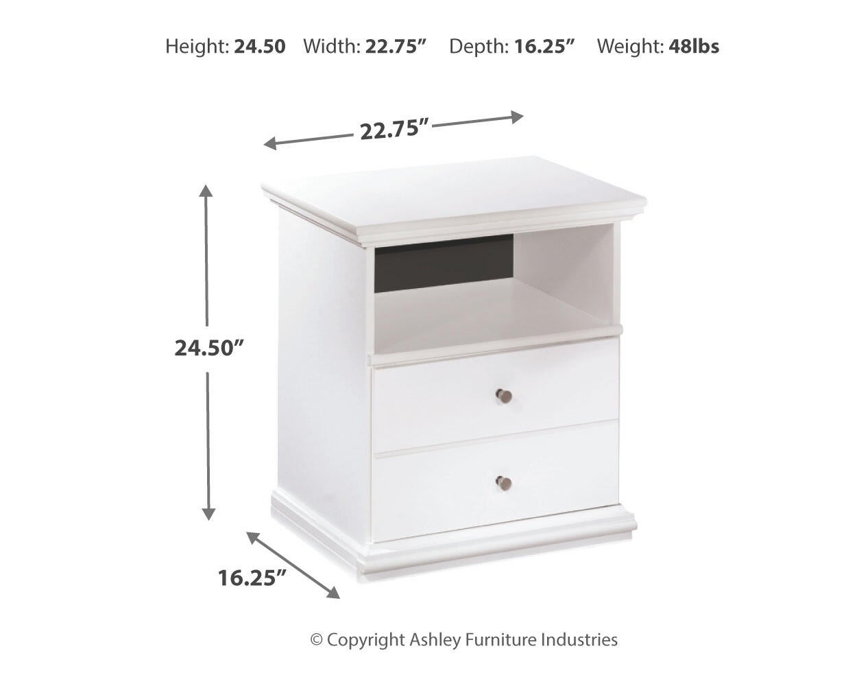 Bostwick Shoals Twin Panel Bed, Dresser, Mirror, Chest and Nightstand