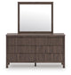 Pamytta Twin Panel Platform Bed, Dresser, Mirror, Chest and Nightstand