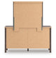 Pamytta Twin Panel Platform Bed, Dresser, Mirror, Chest and Nightstand